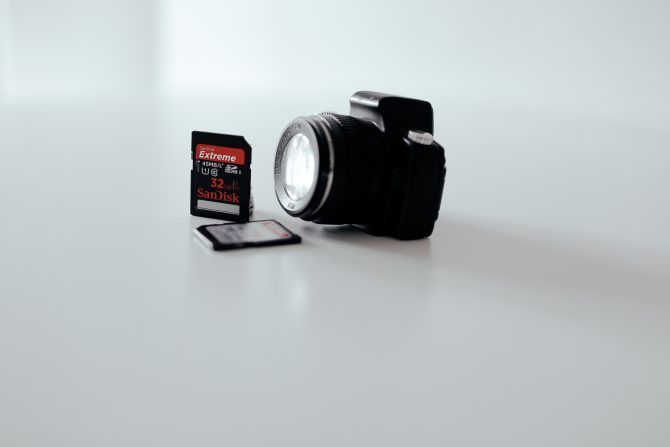камера с SD-картой