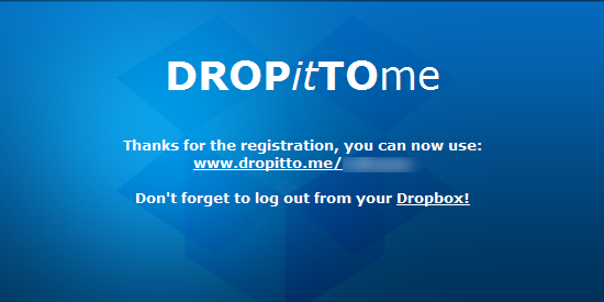 передача файла Dropbox