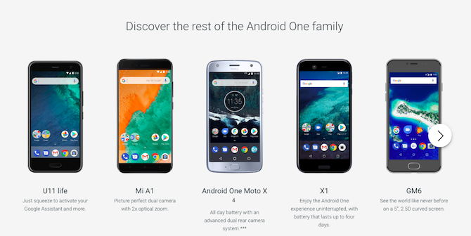 Android One Телефоны