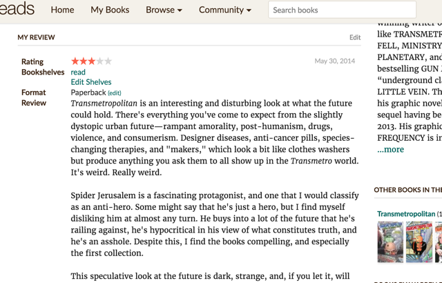 Goodreads-Реви