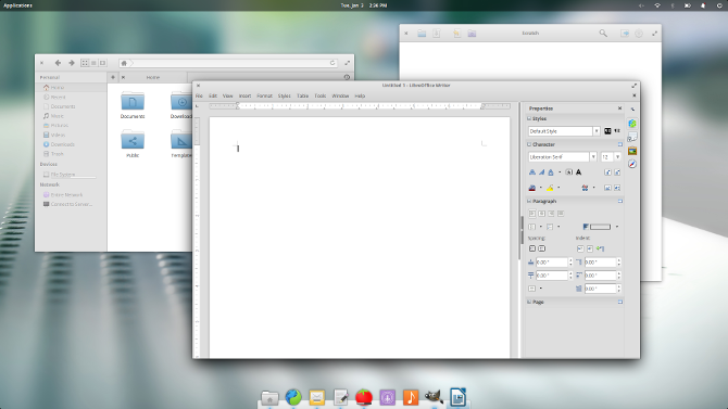 elementaryos loki libreoffice файлы нуля