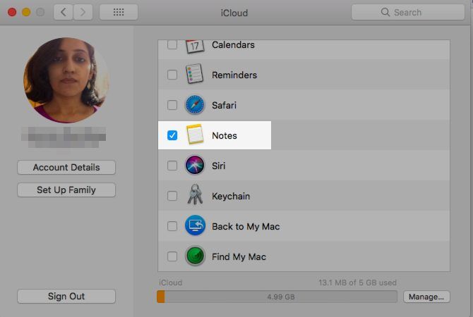 Синхронизация заметок Apple с iCloud