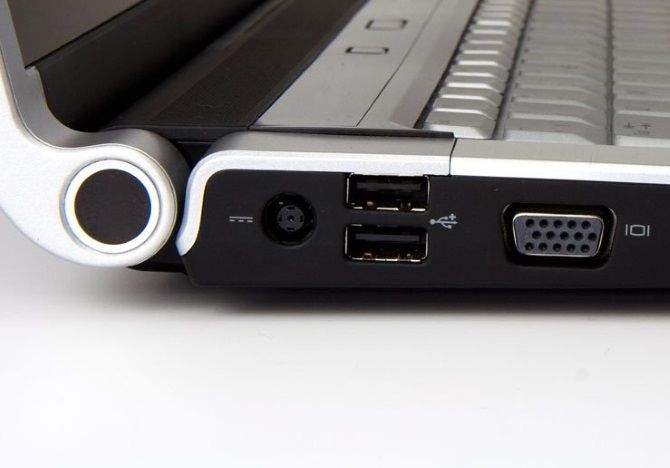 USB-порты на ноутбуке
