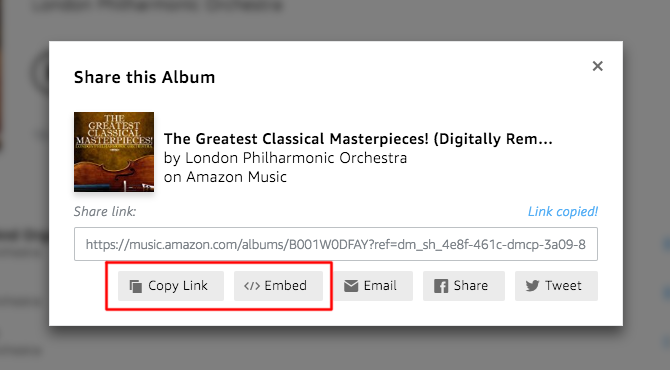 Amazon Music Неограниченные советы - Amazon Music Share