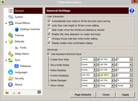 7 Sticky Notes - наиболее полнофункциональная программа Sticky Notes [Windows] 7stickies9