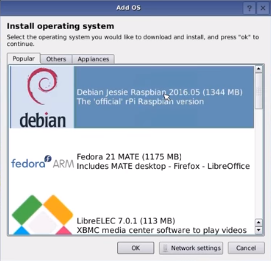 установить Raspberry Pi OS с Noobs или Berryboot