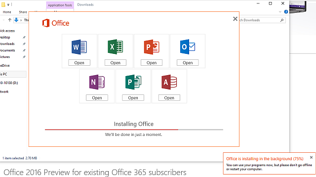 Установка O2016 Open