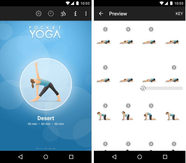 AndroidYogaApps-Pocket-Йога Preview