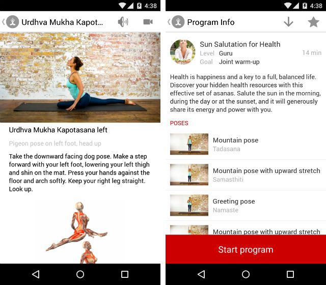 AndroidYogaApps-йога