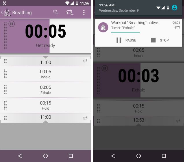 AndroidYogaApps-йога-Timer
