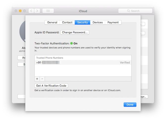 двухфакторная аутентификация облачного резервного копирования icloud