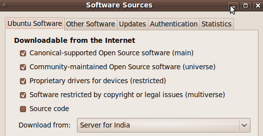 управление пакетами Ubuntu