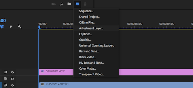 Adobe Premiere Pro Tips - корректировка слоя