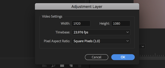 Adobe Premiere Pro Tips - корректирующий слой