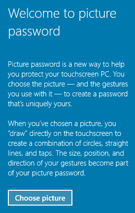 установка пароля для картинки windows 10