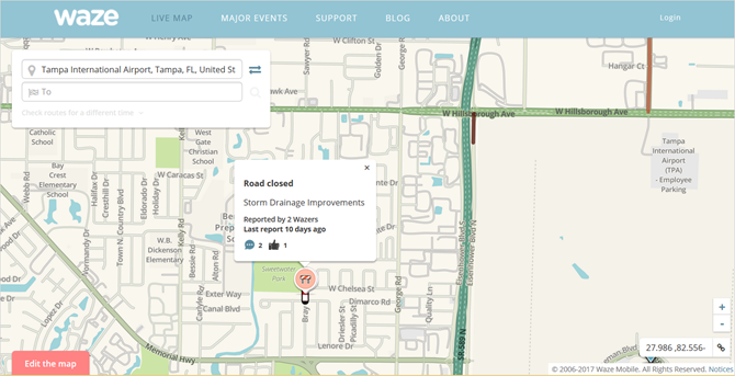 Waze Issue Web
