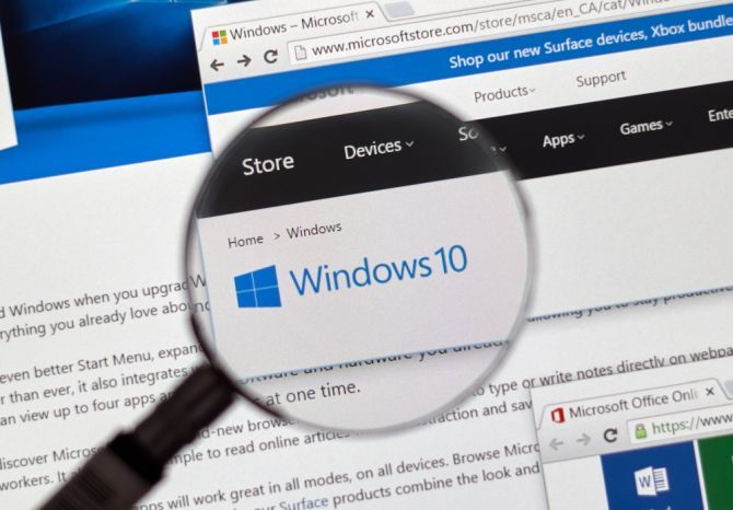 Windows 10 увеличительное стекло безопасности