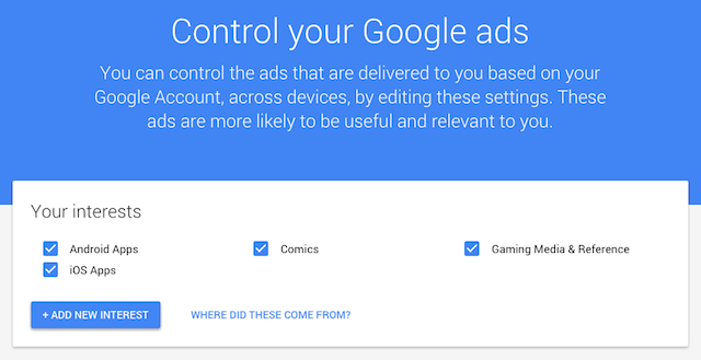 Control-Google-Ads-Интересы