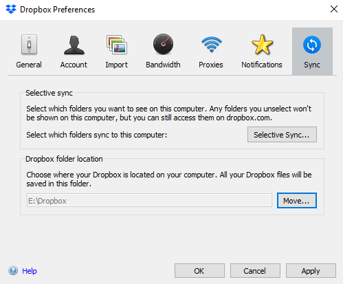 Как перенести ваши данные из Windows или Mac в Linux, расположение окон Dropbox Easy Way muo linux