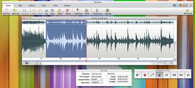 Лучшие бесплатные и дешевые аудио редакторы для Mac OS X wavepad