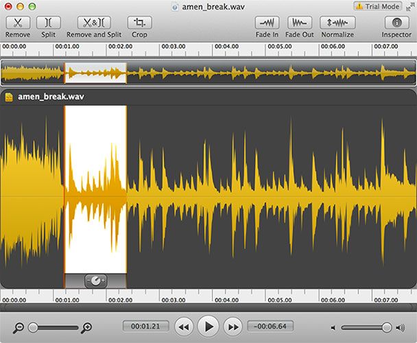 Лучшие бесплатные и дешевые аудио редакторы для Mac OS X fission