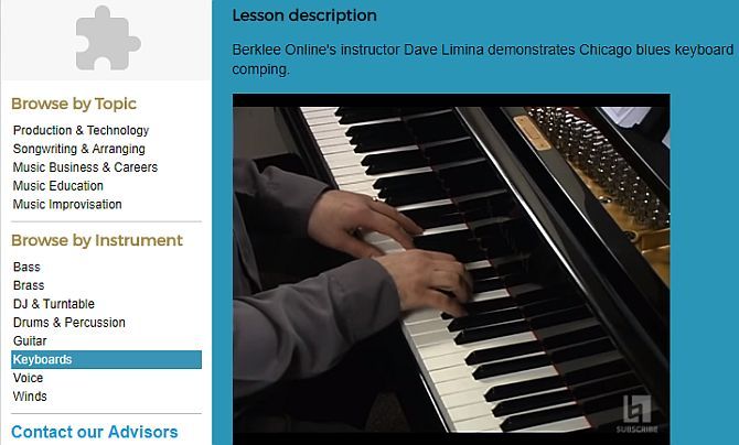 Топ 5 сайтов для изучения фортепиано онлайн Беркли фортепиано