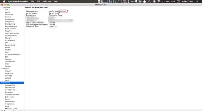 устаревшая прошивка efi mac риск