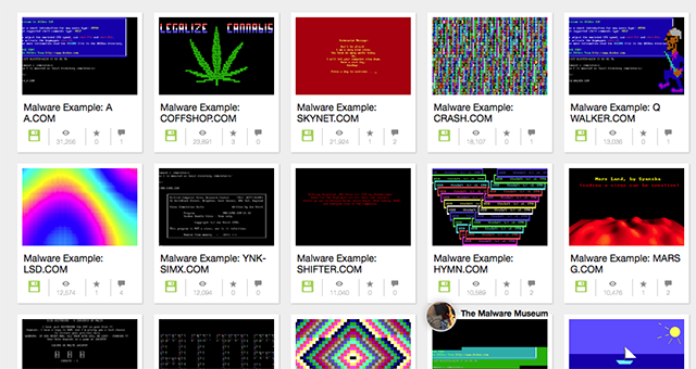 вредоносные программы музей-вирусы