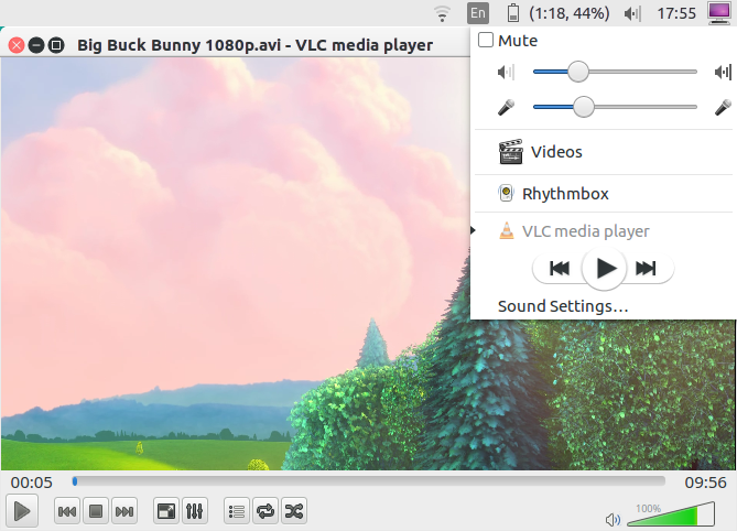 Настройки медиаплеера Unity VLC