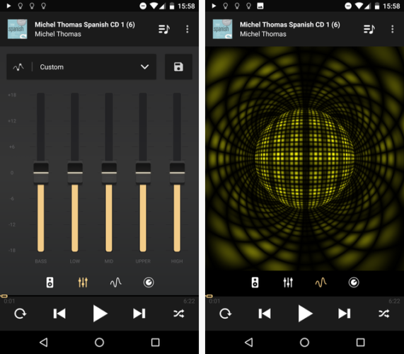 4 лучших приложения для эквалайзера Android для повышения качества звука музыкального проигрывателя Booster 571x500