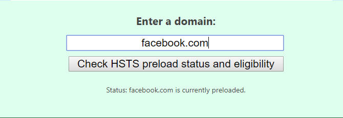 Проверка предварительной нагрузки HSTS