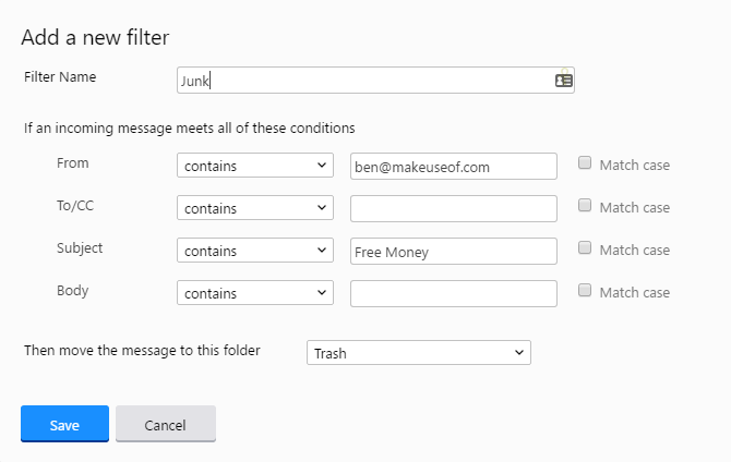 02-Yahoo-Mail-фильтры
