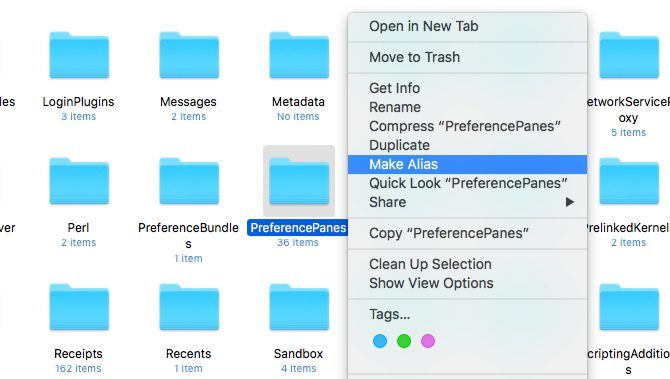 Системные настройки Mac через строку меню