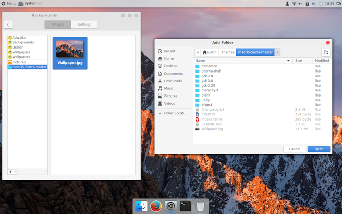 Сделайте Linux похожим на macOS с помощью этих простых обоев с корицей
