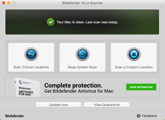 Руководство по максимальной безопасности Mac: 20 способов защитить себя 17 Bitdefender