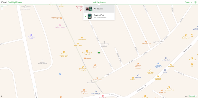 найди мой ipad используя icloud