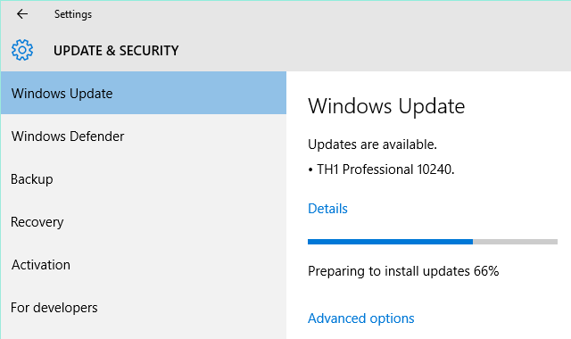Windows 10 Установка сборки 10240