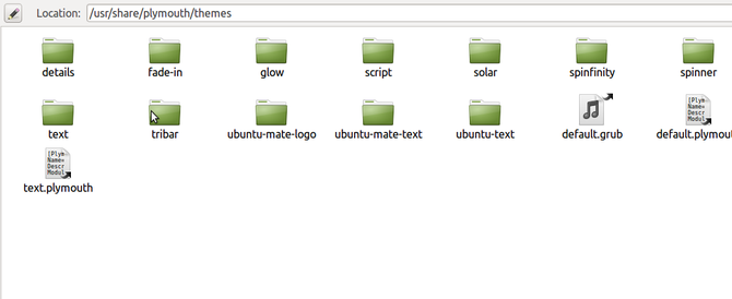 Как настроить заставку и логотип загрузочного экрана Ubuntu muo linux plymouth nautilus