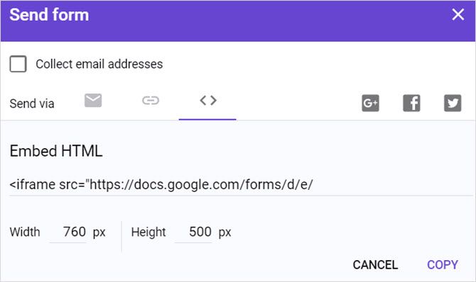 Лучшее руководство по Google Forms, которое вы когда-либо найдете GoogleFormsFormPage EmbedLink