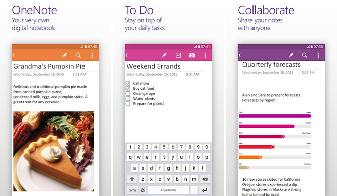 Вы креативны? 7 основных приложений, которые вы можете' /></p>
<p>Это хорошая идея, чтобы всегда держать блокнот на себе всегда. Вы никогда не знаете, когда может появиться вдохновение: лирический стих, идея истории, концепция фотосессии и т. Д. Но вместо того, чтобы носить с собой отдельный блокнот в заднем кармане, почему бы не использовать устройство, которое уже есть на вас?</p>
<p><strong>Одна запись</strong> совершенно бесплатно без рекламы и покупок в приложении. Он доступен не только на Android и iOS, но и на Windows, Mac и в Интернете. И да, ваши заметки синхронизируются на всех устройствах. Кроме того, интерфейс чистый, простой в использовании и красивый.</p>
<p>Вам не нужно использовать OneNote. Evernote, Google Keep и Apple Notes являются сильными альтернативами, причем Evernote является наиболее популярным. Но мы сравнили OneNote с Evernote и выяснили, что OneNote превосходит их благодаря своим изящным и привлекательным функциям. В конечном счете, тем не менее, используйте тот, который вам нравится больше всего.</p><script data-noptimize=