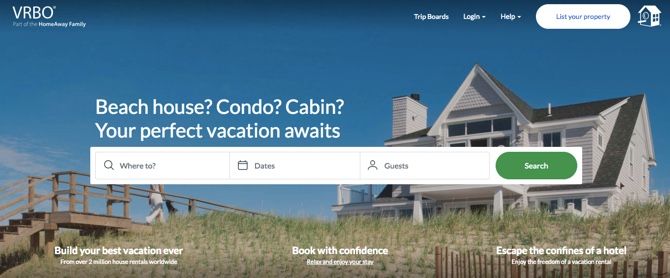 VRBO Аренда жилья для отдыха