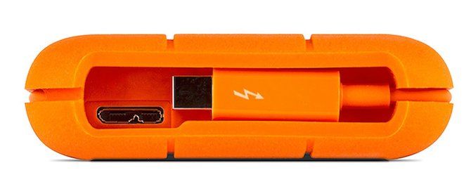 8 лучших портативных жестких дисков, которые вы можете купить прямо сейчас, портативные накопители Lacie Thunderbolt