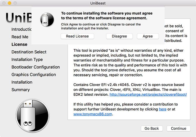 Как установить macOS на ПК (требуется Mac) лицензия unibeast