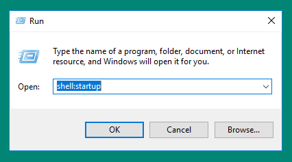Как сделать запуск любого приложения при запуске в Windows 10 Run Utility