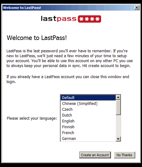 Менеджер паролей Lastpass