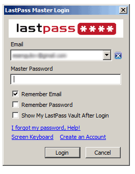 Менеджер паролей Lastpass