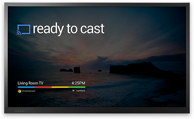 Chromecast-экран