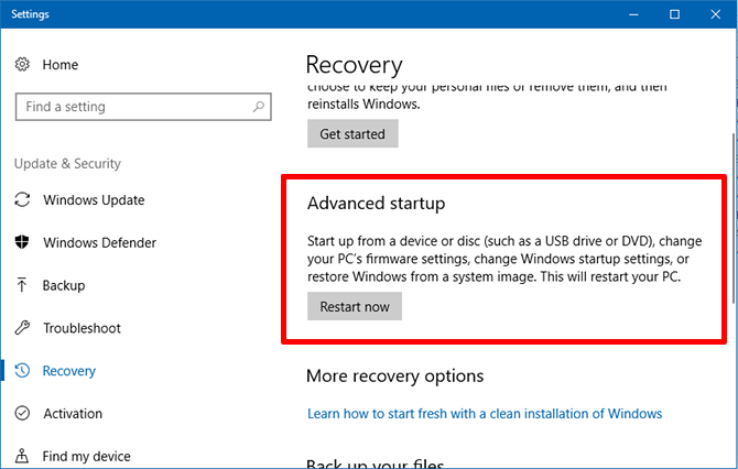 загрузиться в безопасном режиме - Windows 10 вопросов