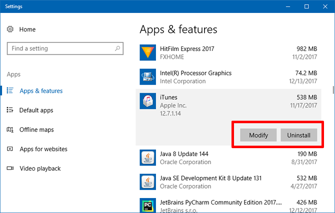 удалить программы - Windows 10 вопросов