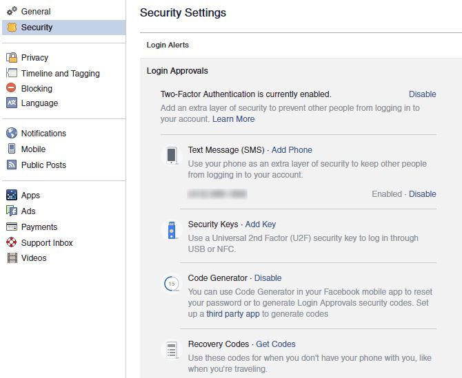Как предотвратить и удалить вредоносные программы Facebook или вирус Настройки безопасности Facebook
